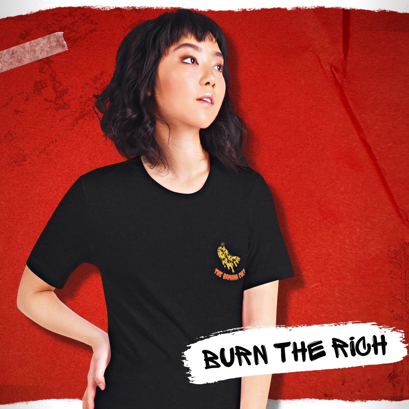 Burn The Rich - Unisex T-shirt