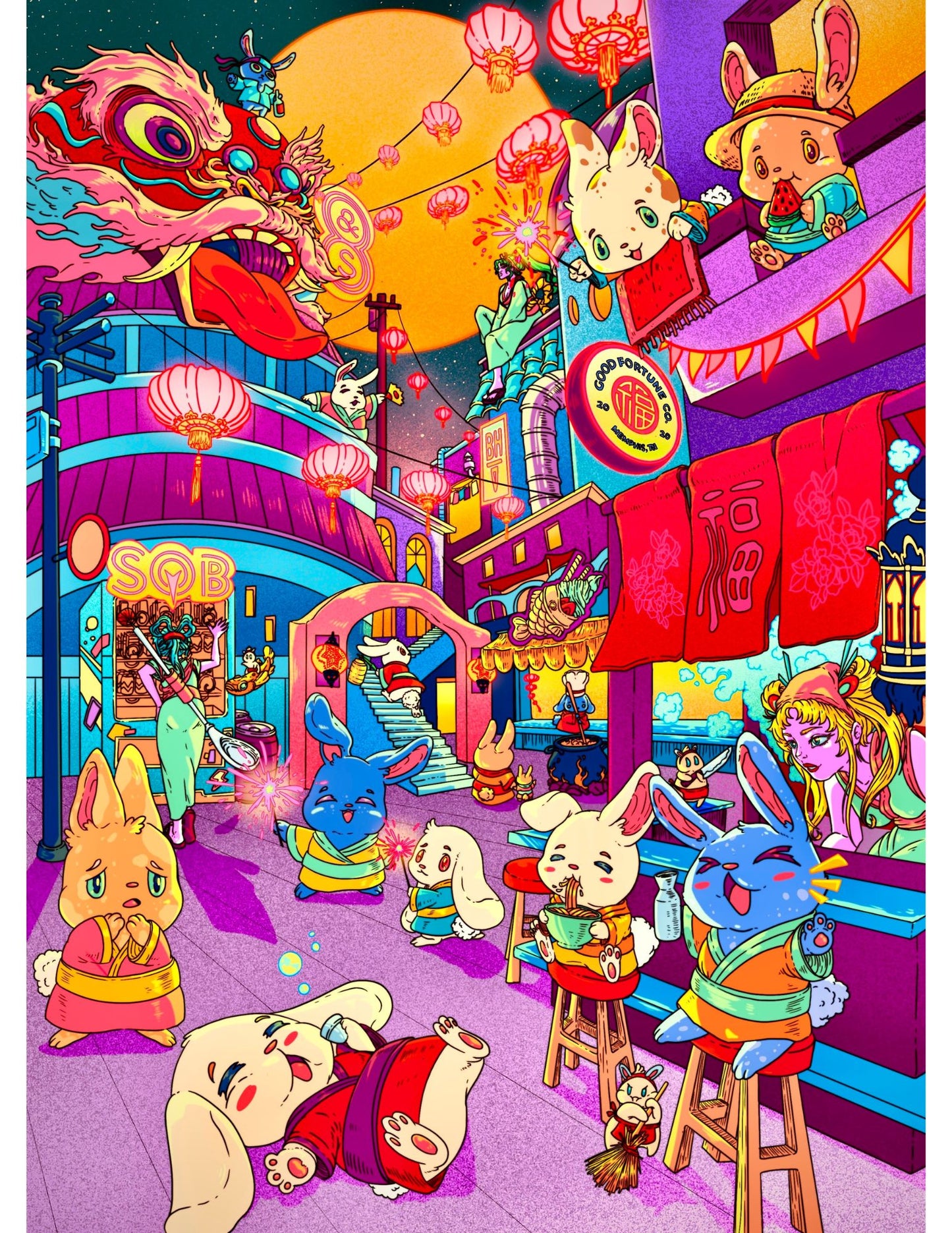 Lunar New Year 2023 Limited Edition Art Print