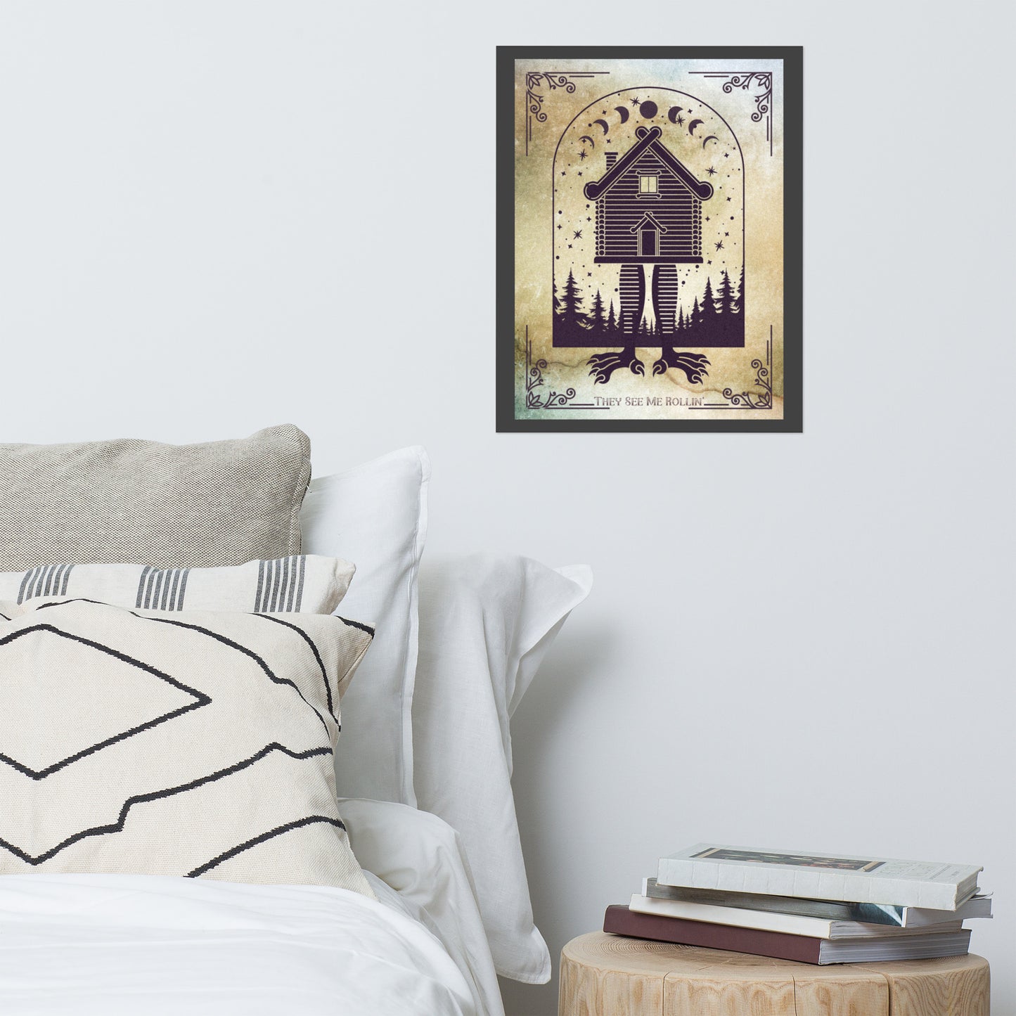 They See Me Rollin - Baba Yaga's House Art Print